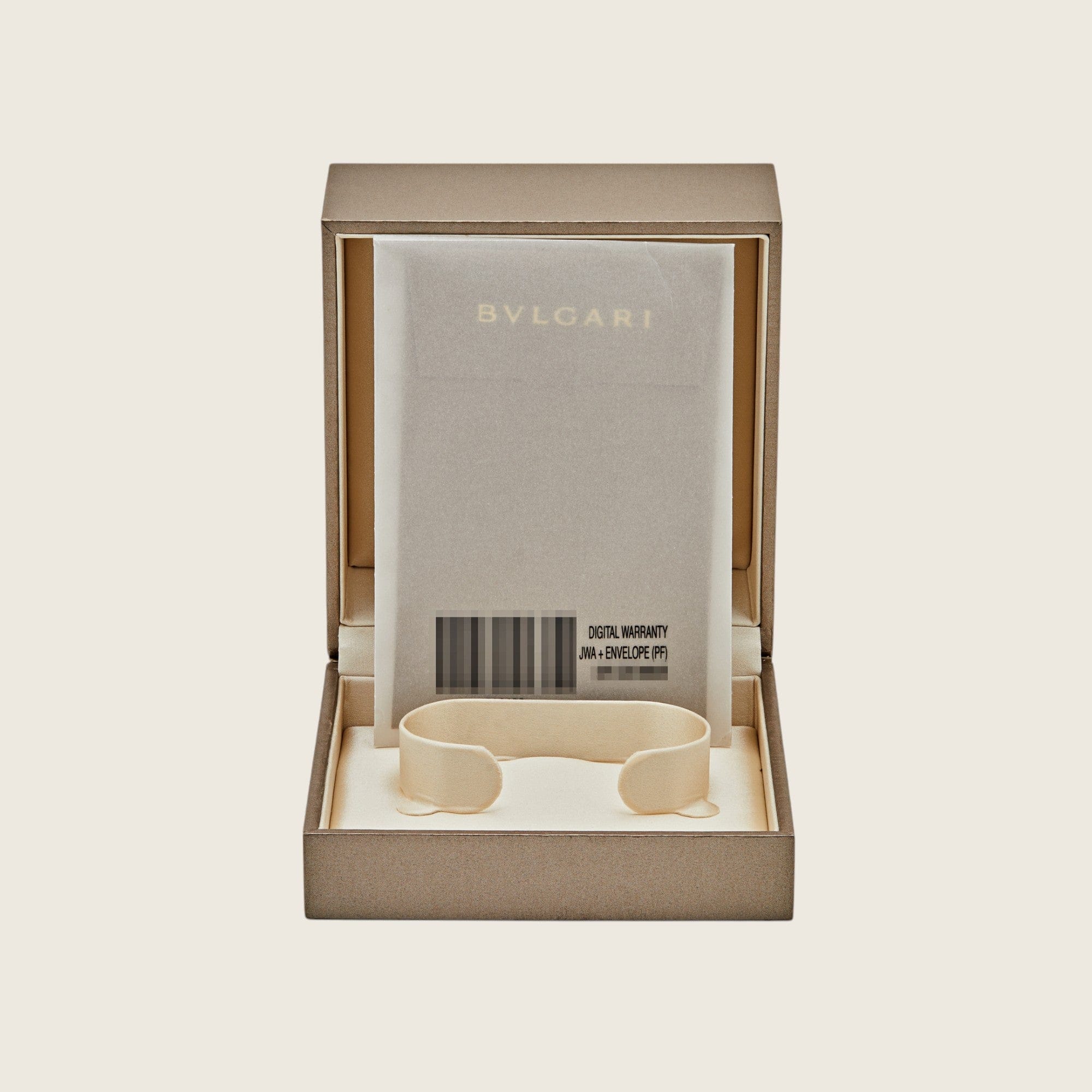 BVLGARI Serpenti One-Coil Bracelet White Gold Diamond 345215