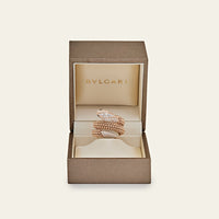 Bvlgari Pallini Serpenti Ring 358664 Rose Gold