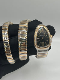 BVLGARI Serpenti Tubogas 102099 Stainless Steel and Rose Gold