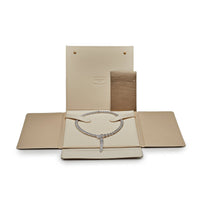 BVLGARI Serpenti Viper White Gold Diamond Necklace 348165