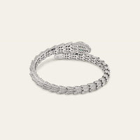 Bvlgari Serpenti White Gold Diamond and Emerald Bracelet 356903