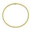 Fancy Intense Yellow Cushion Shape Diamond Necklace