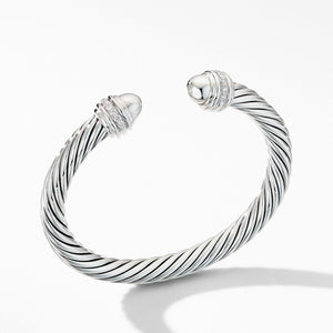 Cable Bracelet with Diamonds