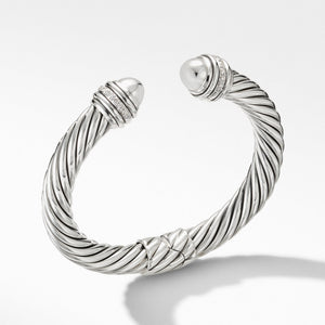 Cable Bracelet with Diamonds