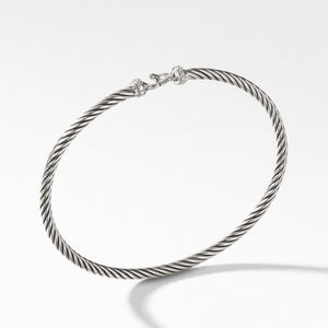 Cable Buckle Bracelet with Diamonds