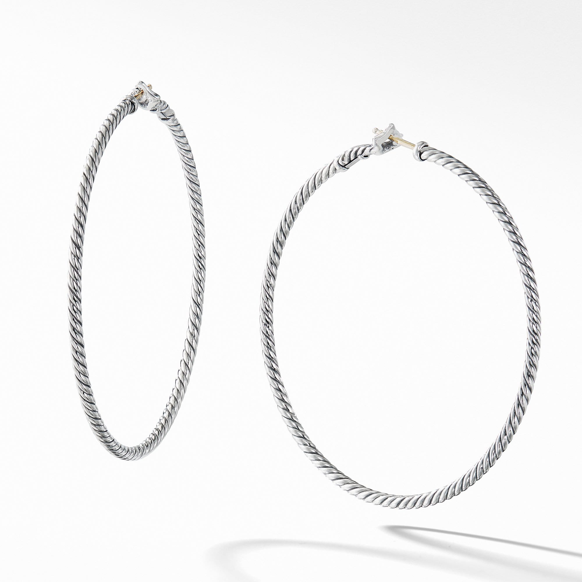 Cable Classics Hoop Earrings