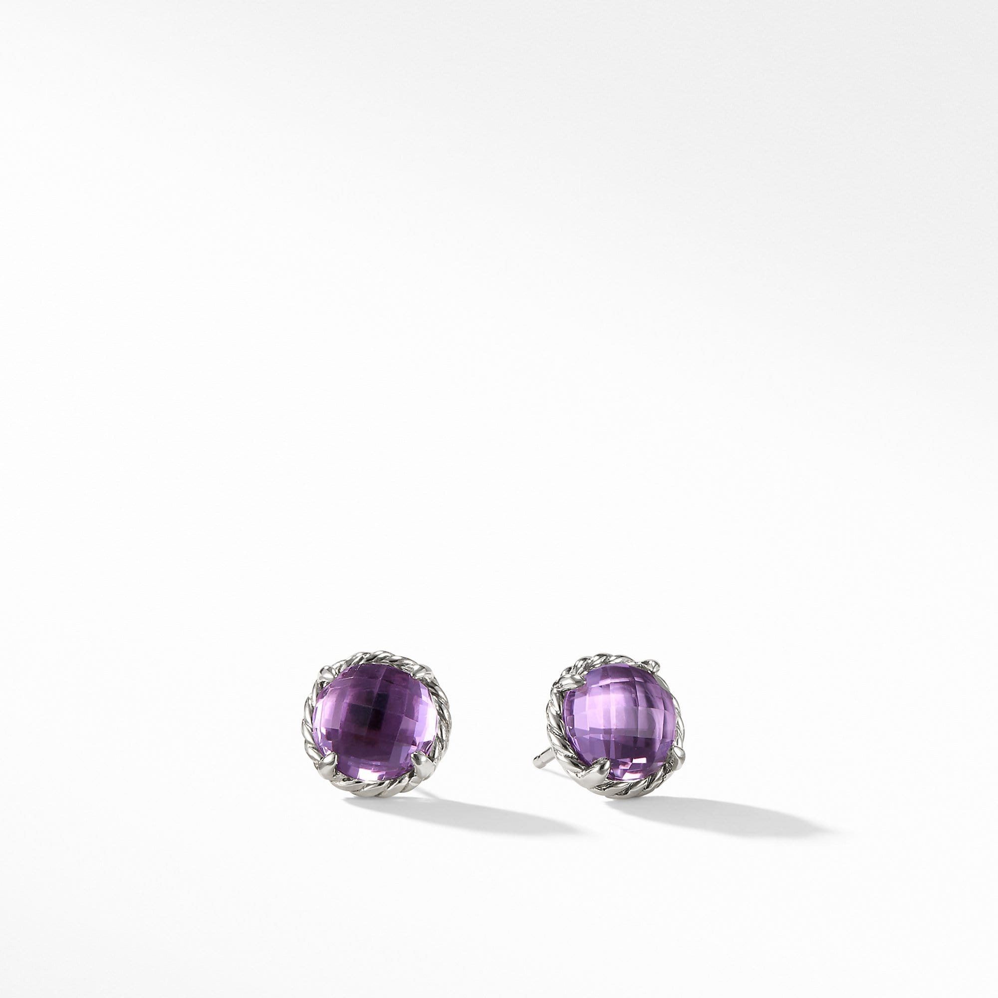 Châtelaine Earrings in Amethyst