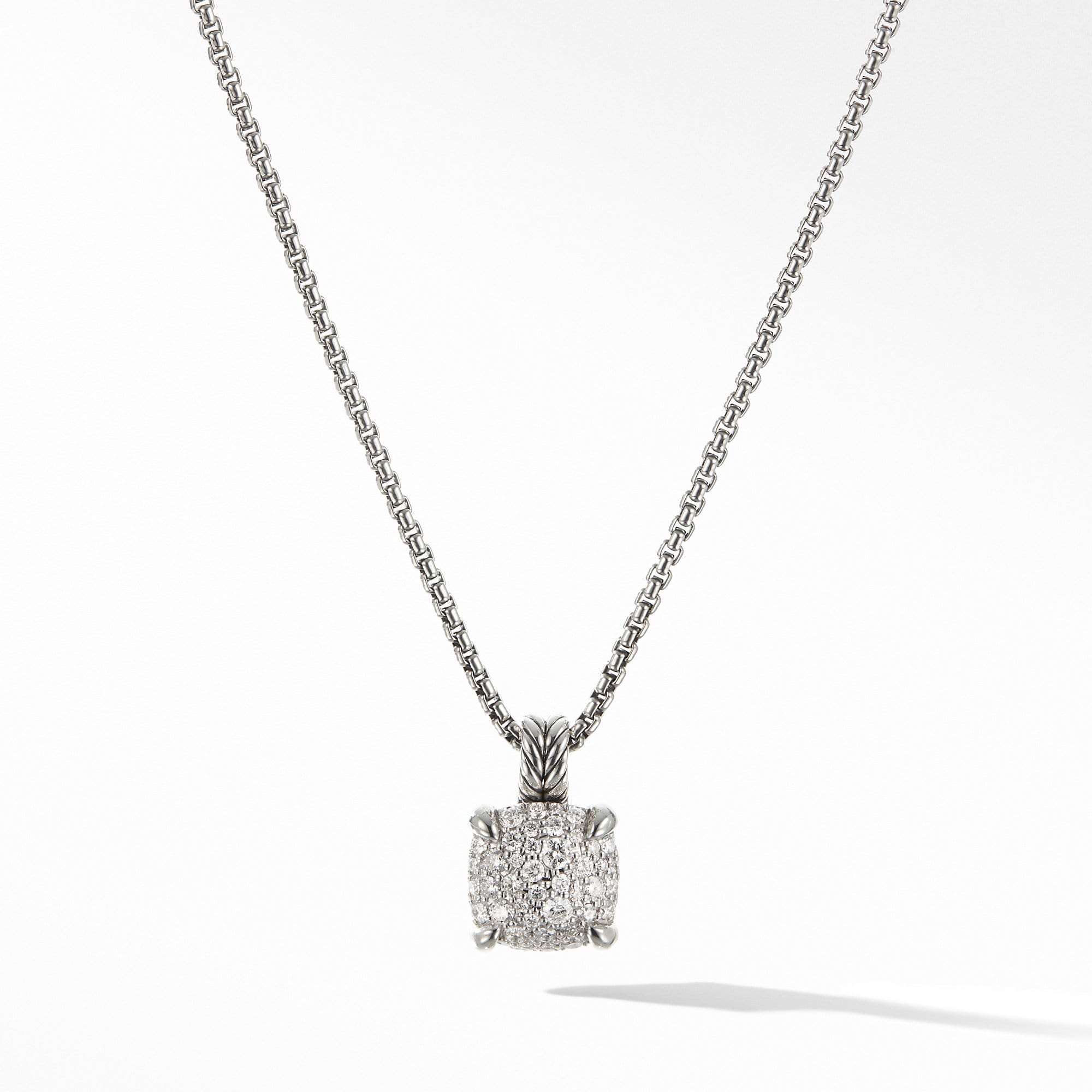 Chatelaine Pendant Necklace with Diamonds