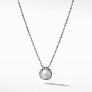 Chatelaine Pendant Necklace with Pearl