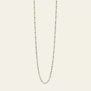 Classic Gigi Necklace in Baby Blue