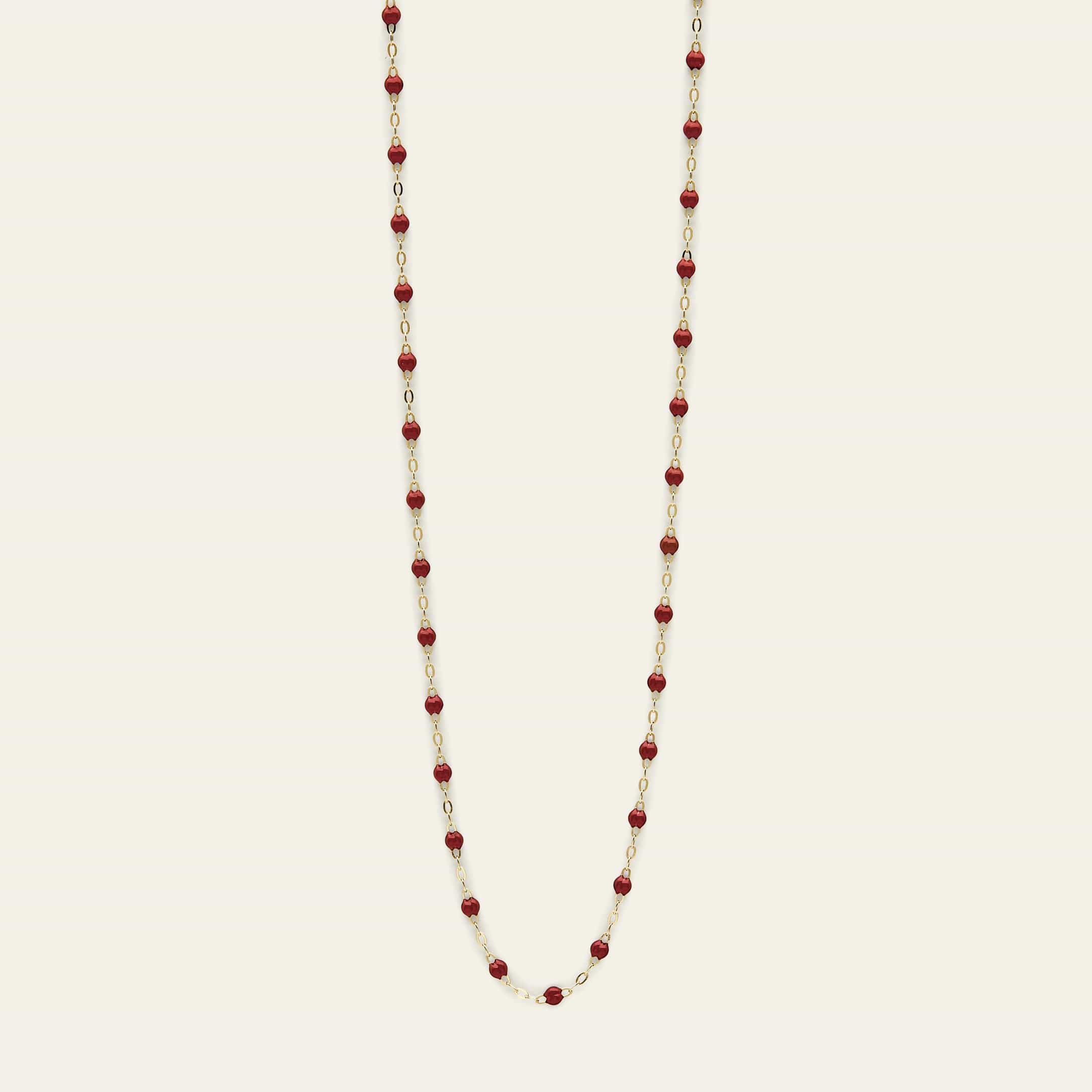 Classic Gigi Necklace in Bordeaux