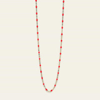 Classic Gigi Necklace in Coral