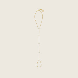 Clover Diamond Hand Chain