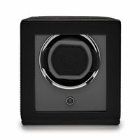 Cub Single Watch Winder with Cover - Black