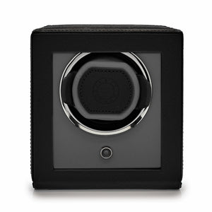 Cub Single Watch Winder with Cover - Black