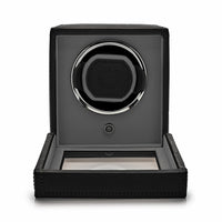Cub Single Watch Winder with Cover - Black