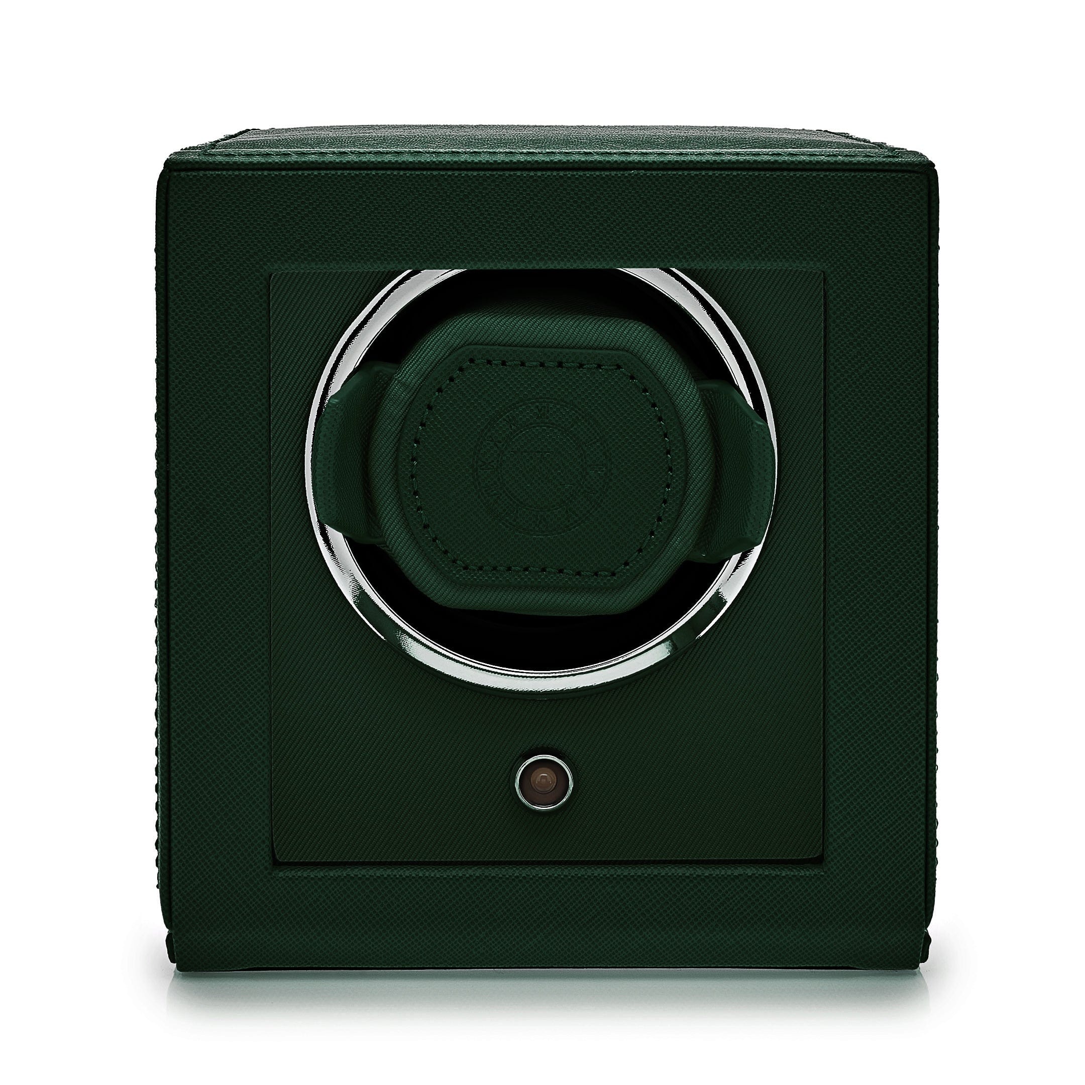 Cub Single Watch Winder with Cover - Green