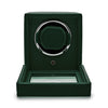Cub Single Watch Winder with Cover - Green