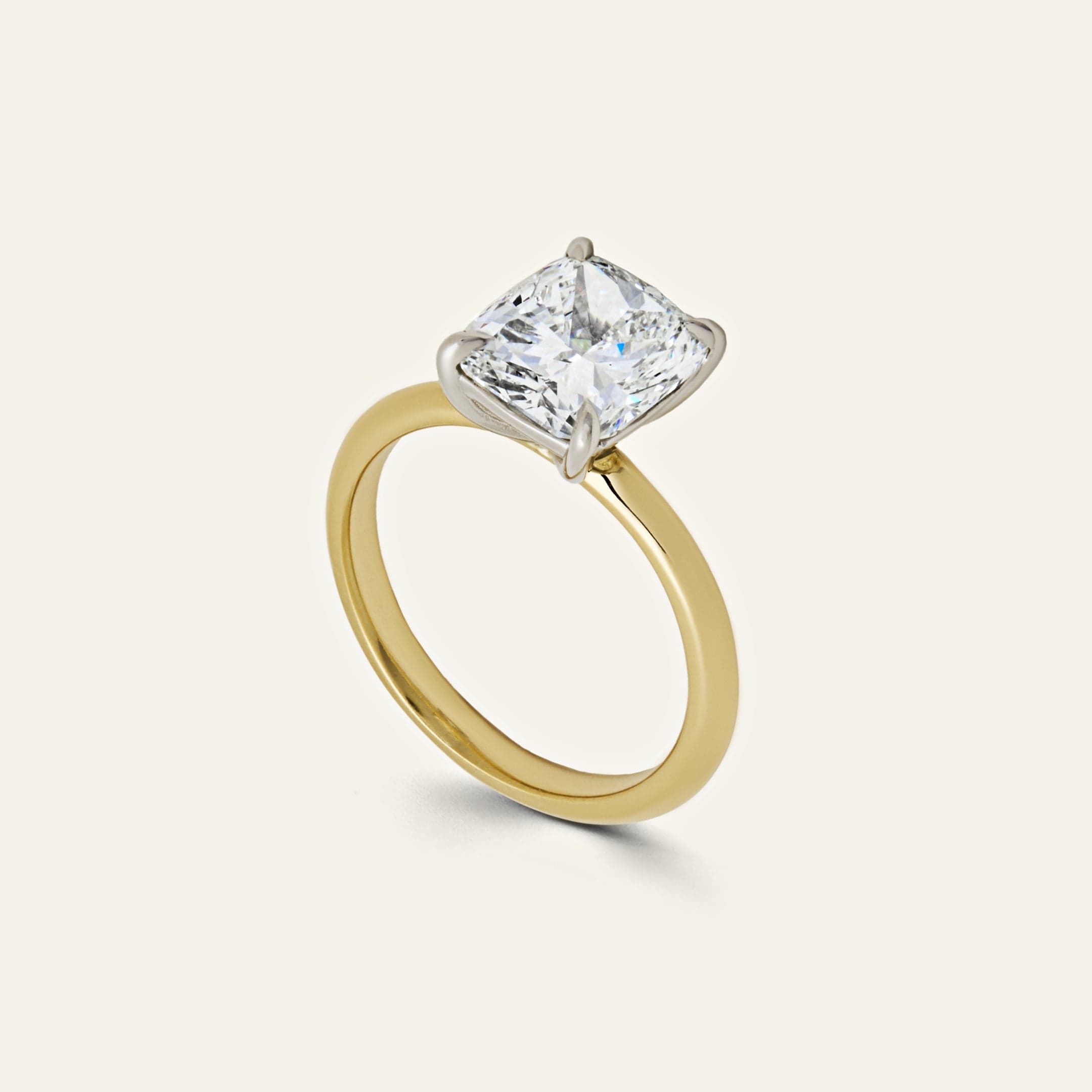 Cushion Cut Diamond Engagement Ring