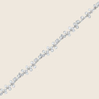 Dancing Rose-Cut Diamond Bracelet