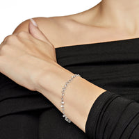 Dancing Rose-Cut Diamond Bracelet