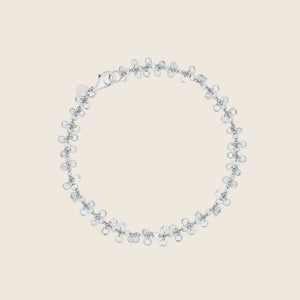 Dancing Rose-Cut Diamond Bracelet