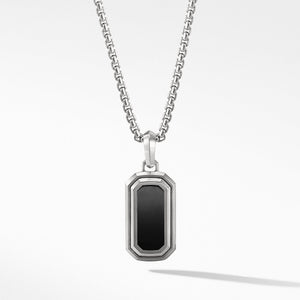 Deco Amulet with Black Onyx
