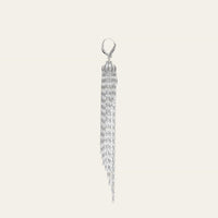 Diamond Knife-Edge Chandelier Earrings