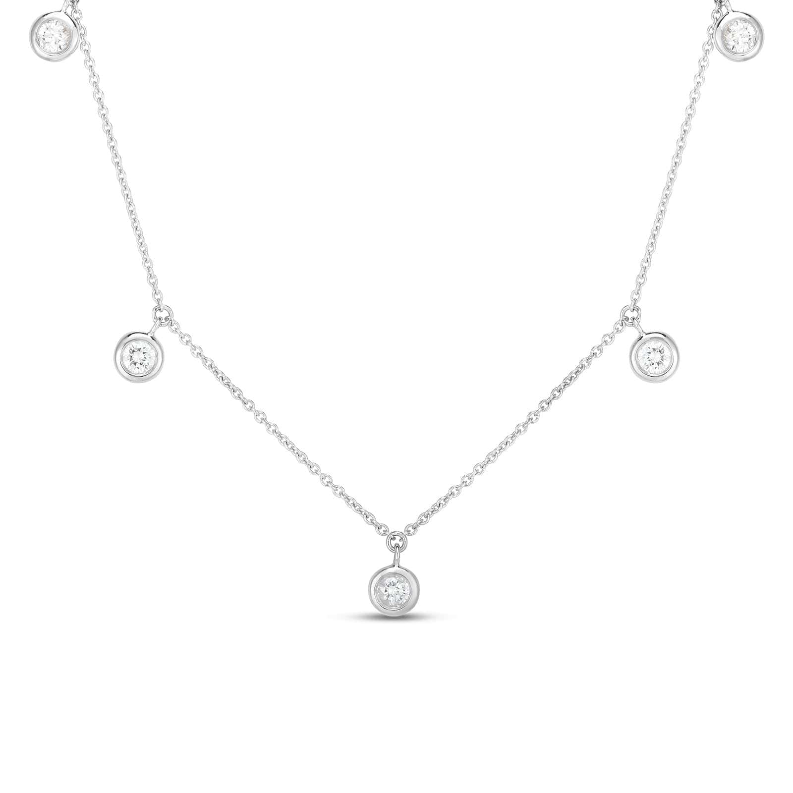 Diamonds by the Inch 5-Station Drop Necklace