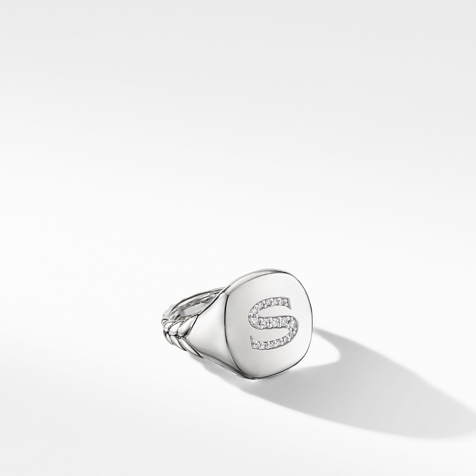 DY Initial Pinky Ring