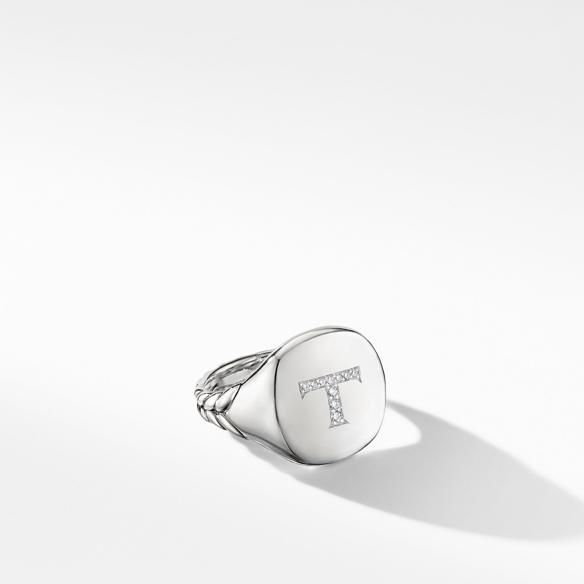 DY Initial Pinky Ring