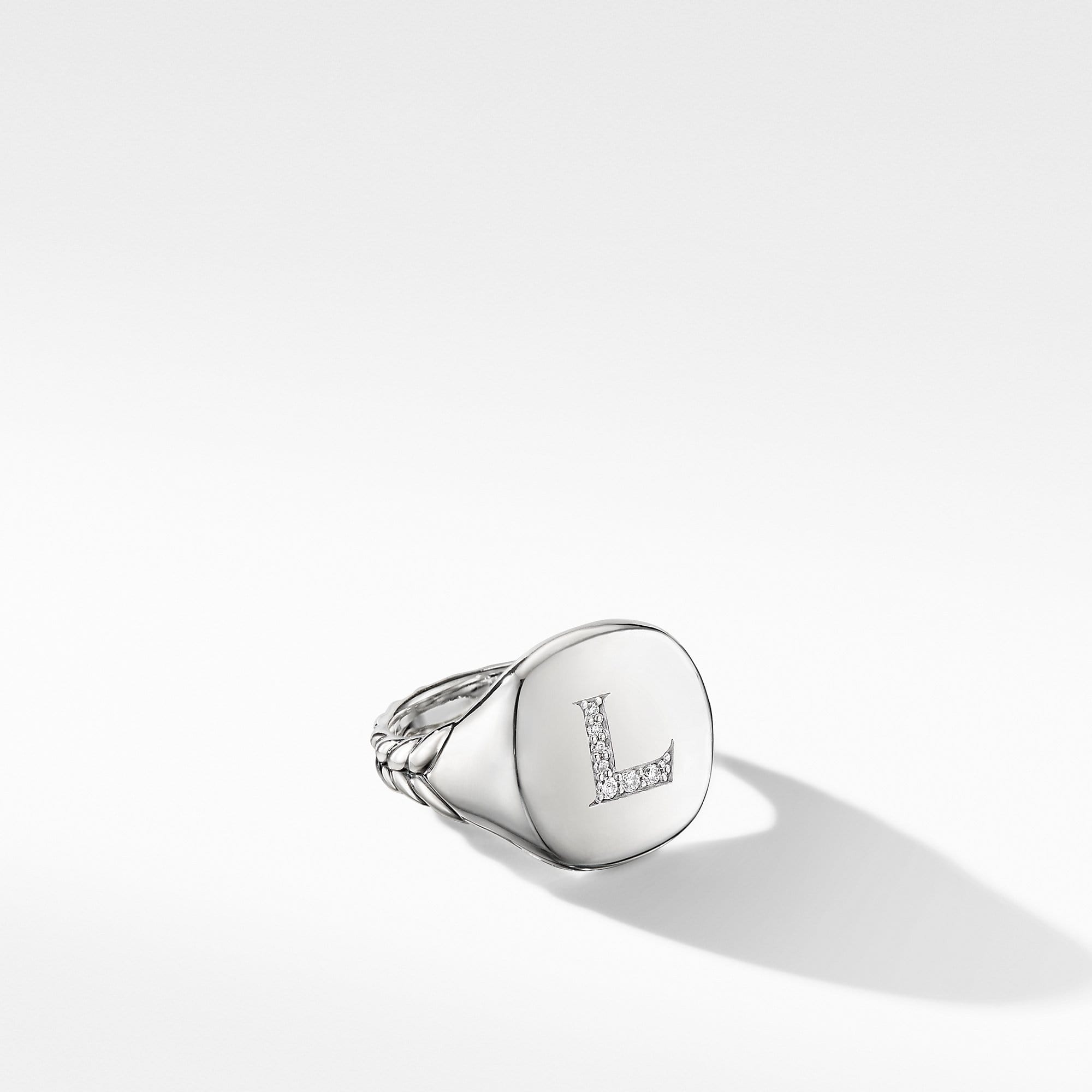 DY Initial Pinky Ring