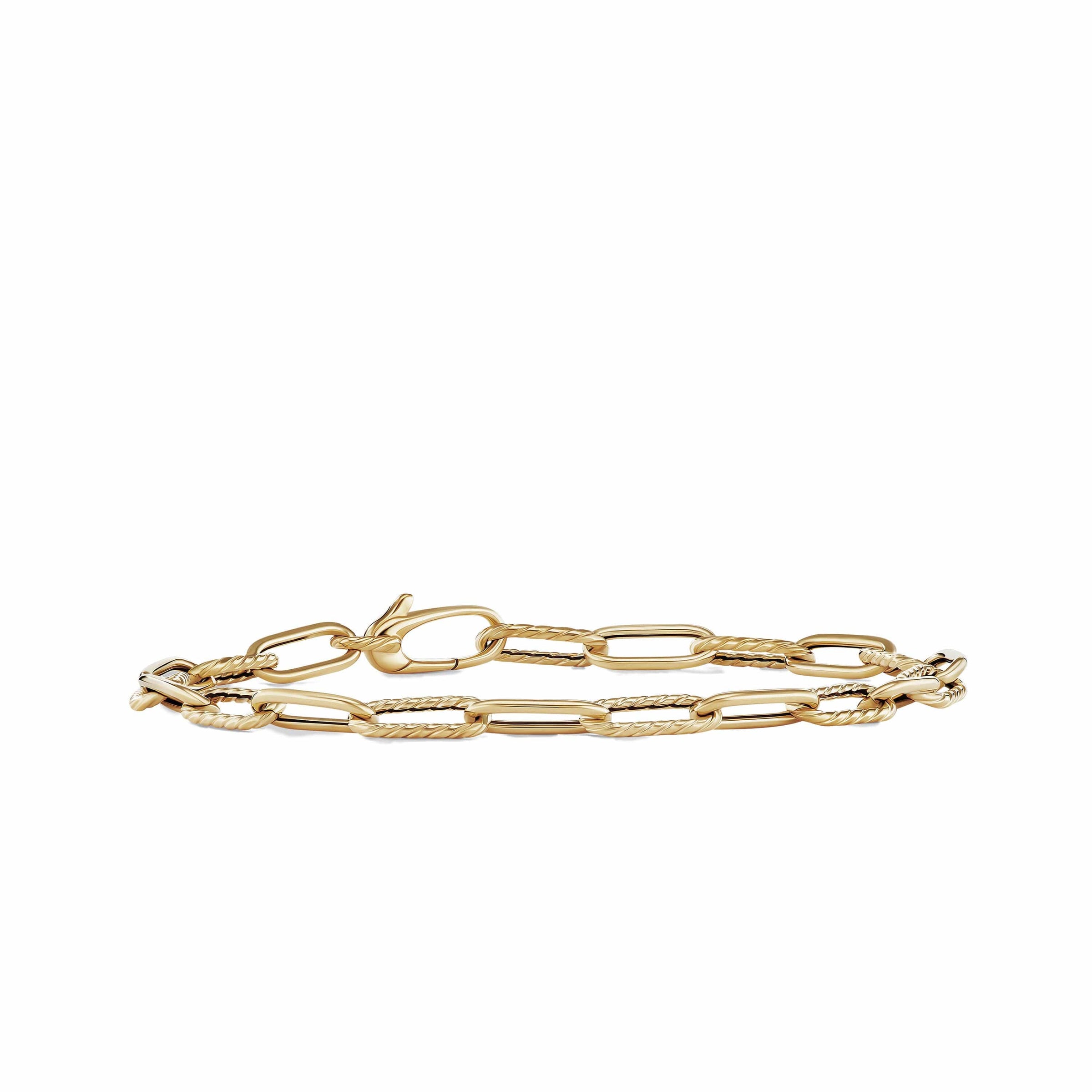DY Madison Chain Bracelet in 18K Yellow Gold