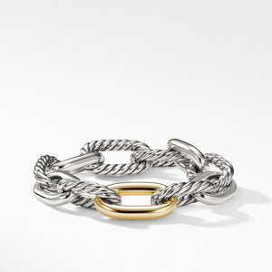 DY Madison Large Bracelet with 18K Gold