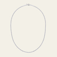 Elara 6.8 Carat Diamond Tennis Necklace