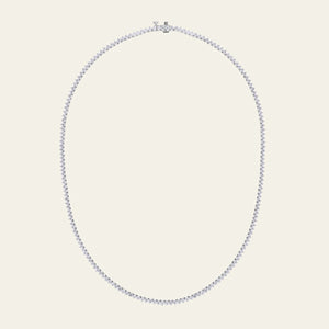 Elara 6.8 Carat Diamond Tennis Necklace