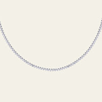 Elara 6.8 Carat Diamond Tennis Necklace