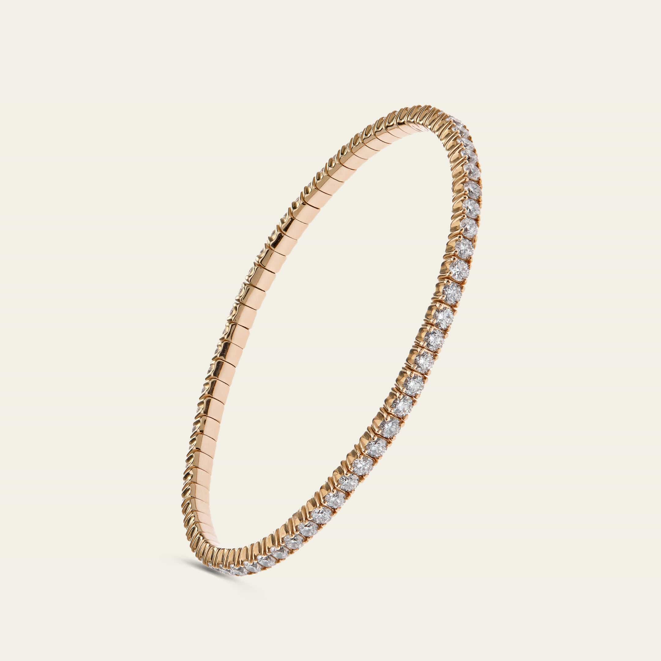 Elia 4.6 Carat Diamond Stretch Tennis Bracelet