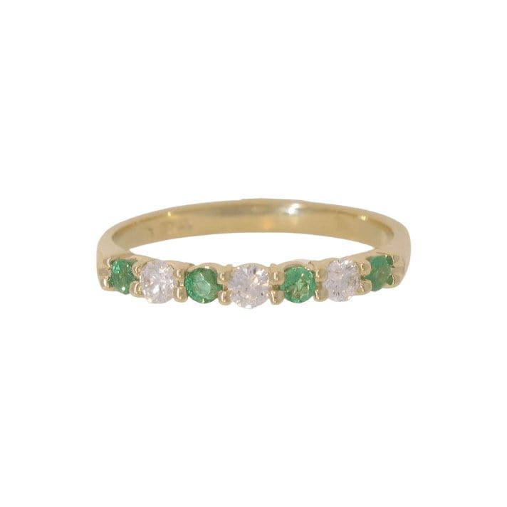 Emerald and Diamond Band