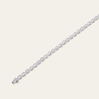 Esme 9.5 Carat Pear-Shaped Diamond Tennis Bracelet