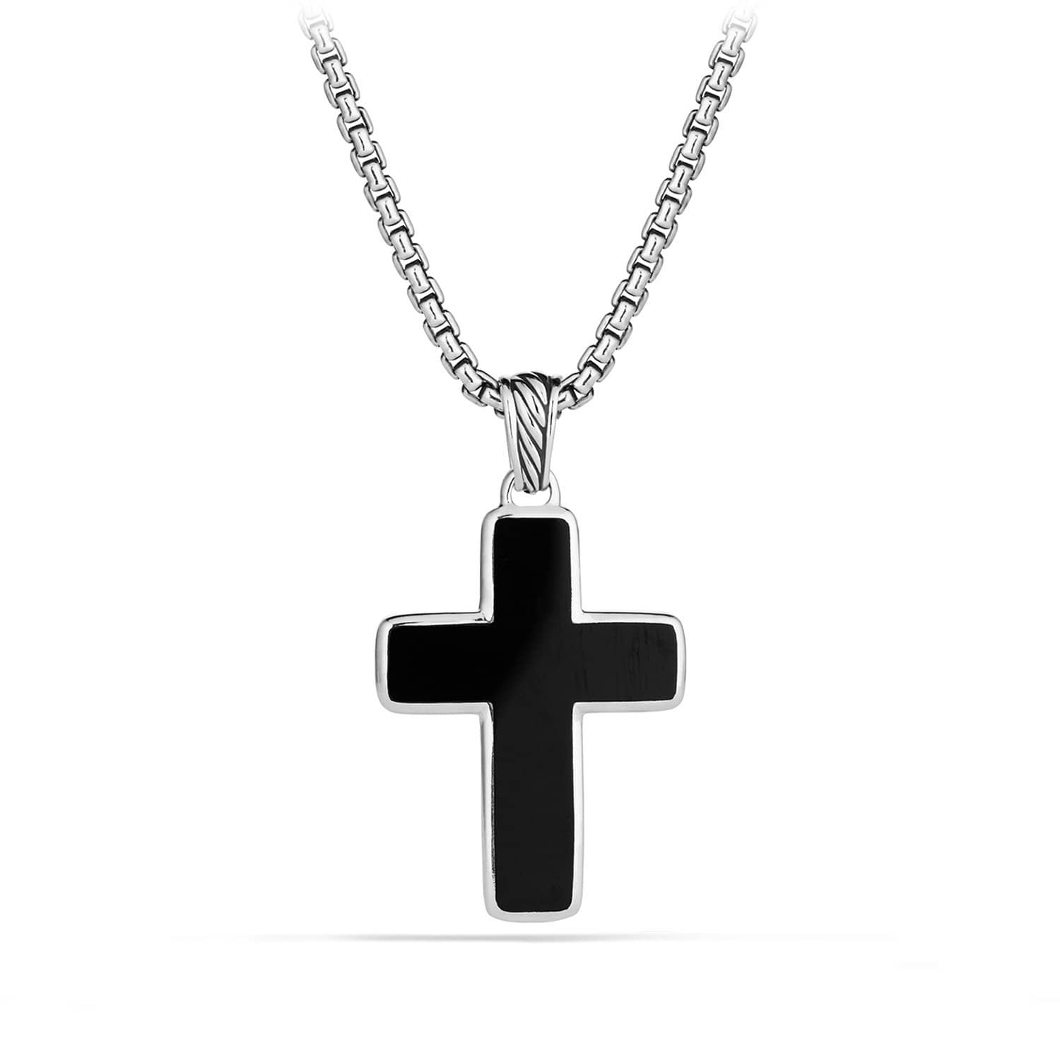 Exotic Stone Cross with Black Onyx