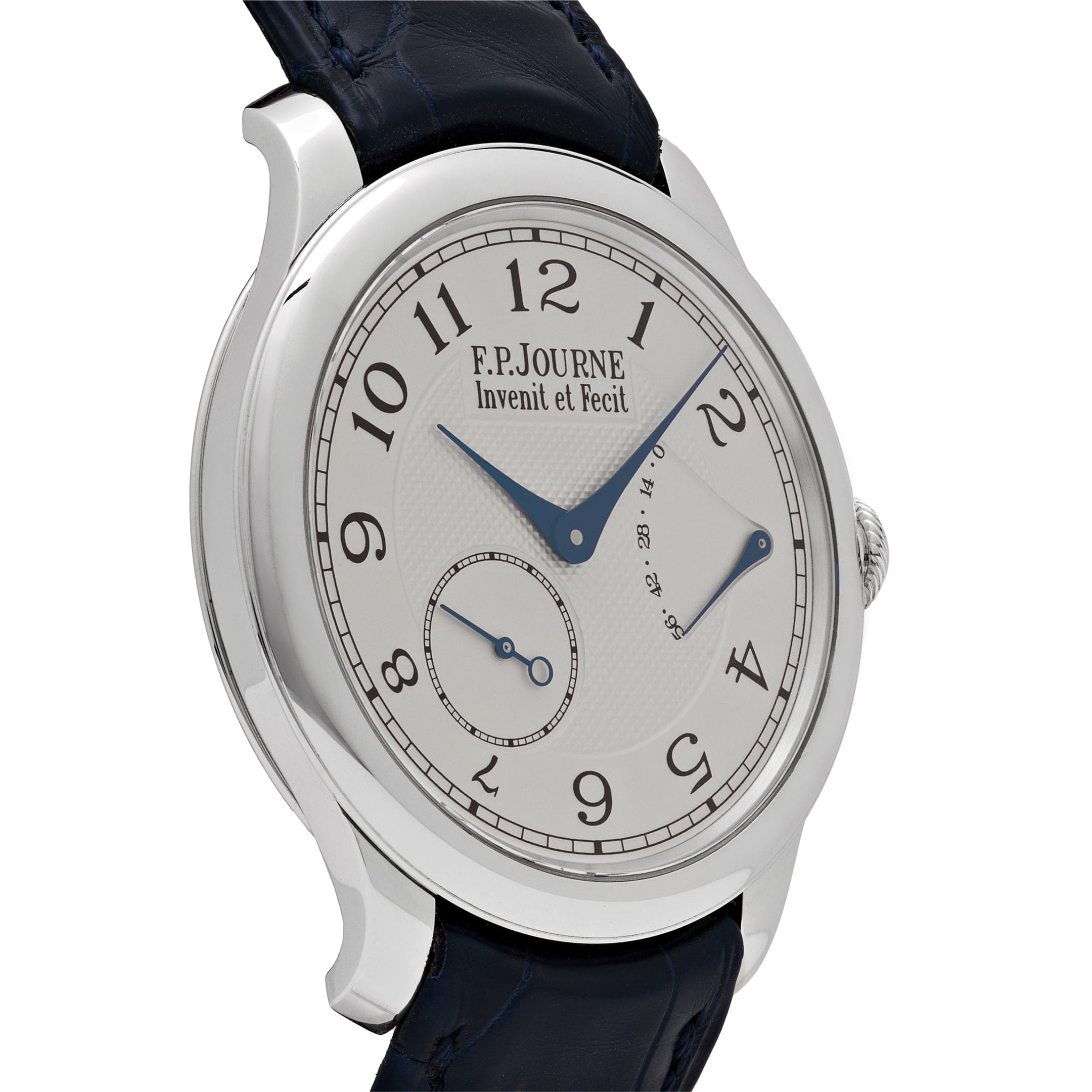 F.P. Journe Chronomètre Souverain Classique Edition Platinum  Silver Dial