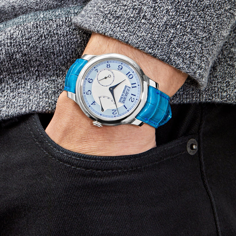 F.P. Journe Chronomètre Souverain Nacre Platinum Mother of Pearl