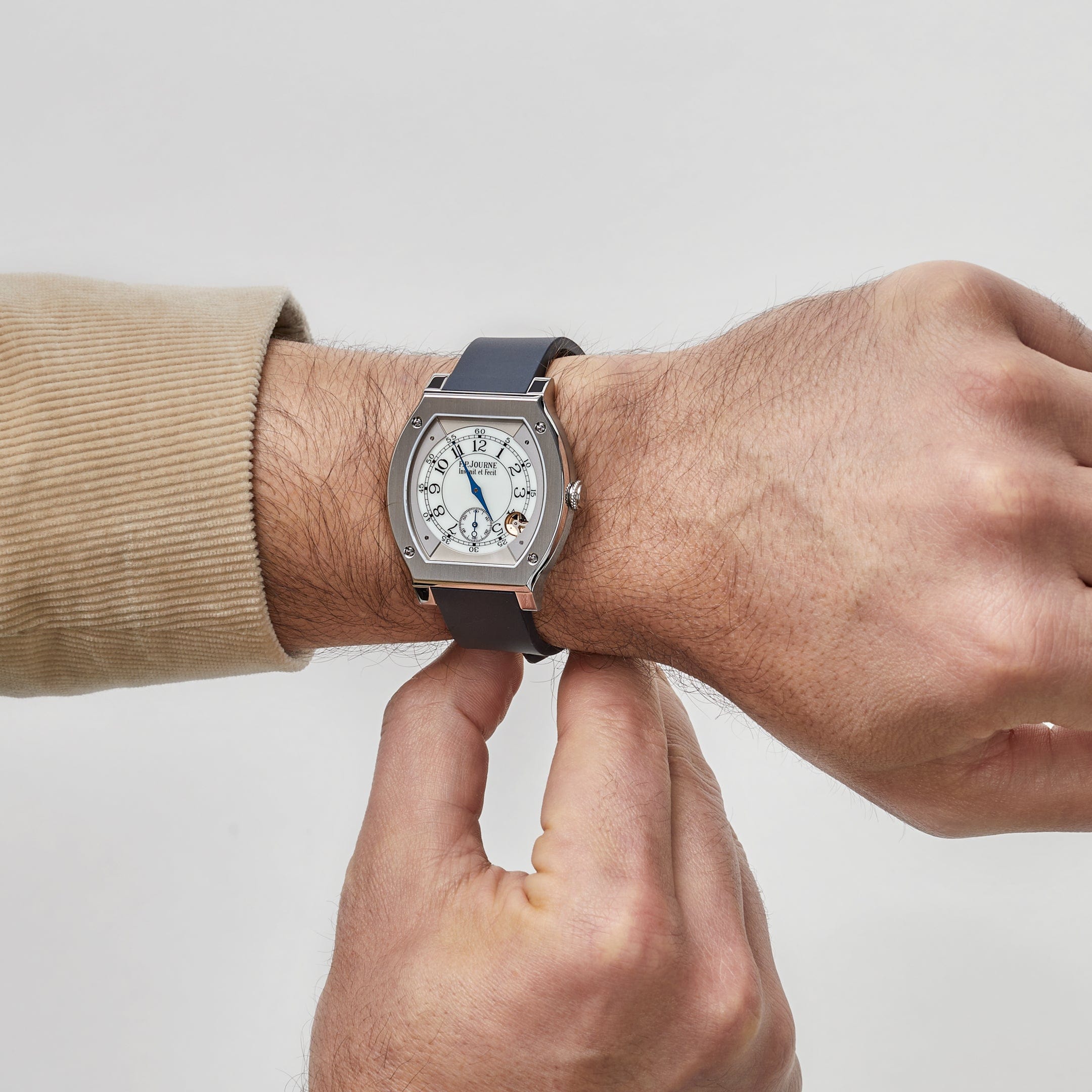 F.P. Journe Élégante 48 Titanium Luminescent White Dial (2024)