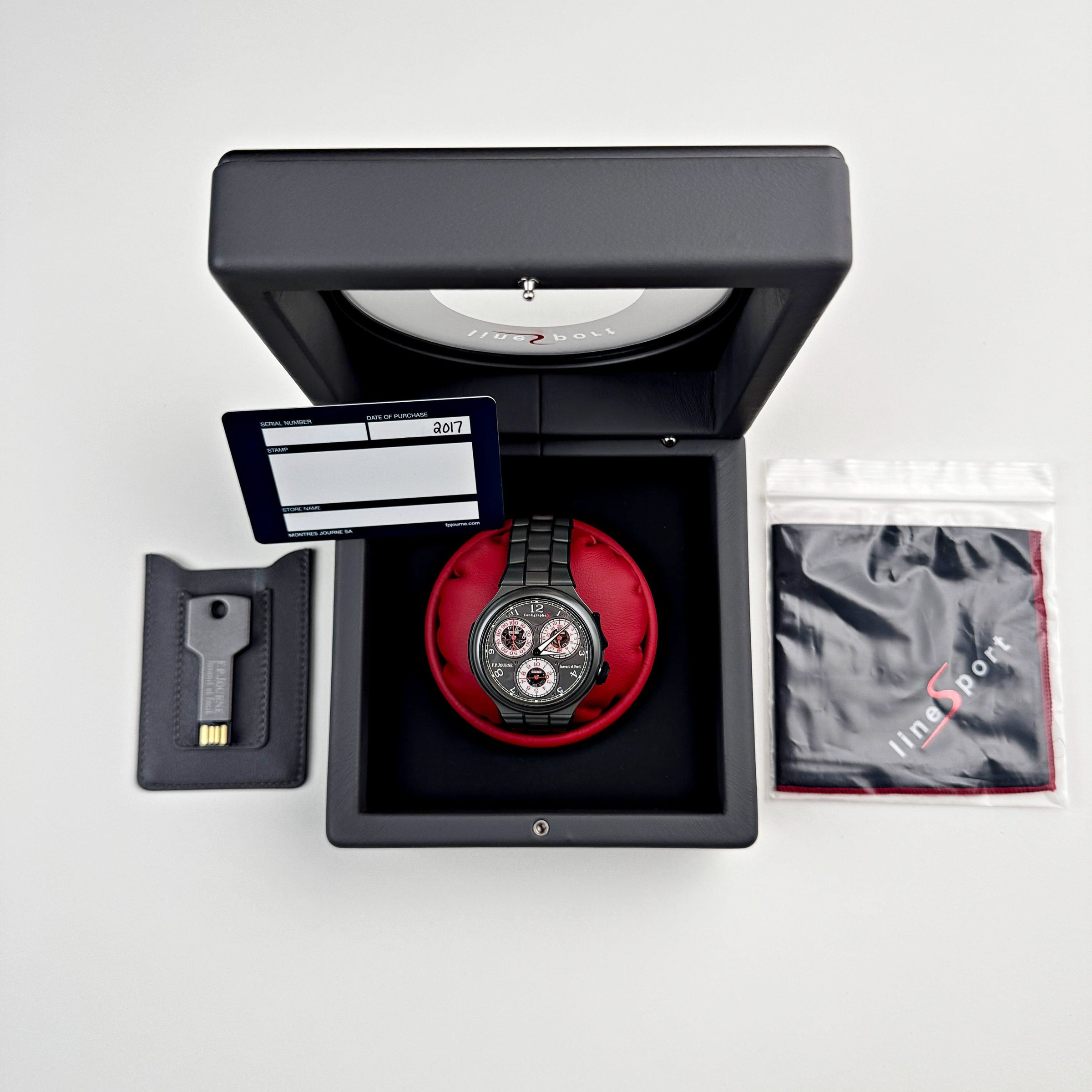 F.P. Journe Linesport Centigraphe Grey Dial Titanium