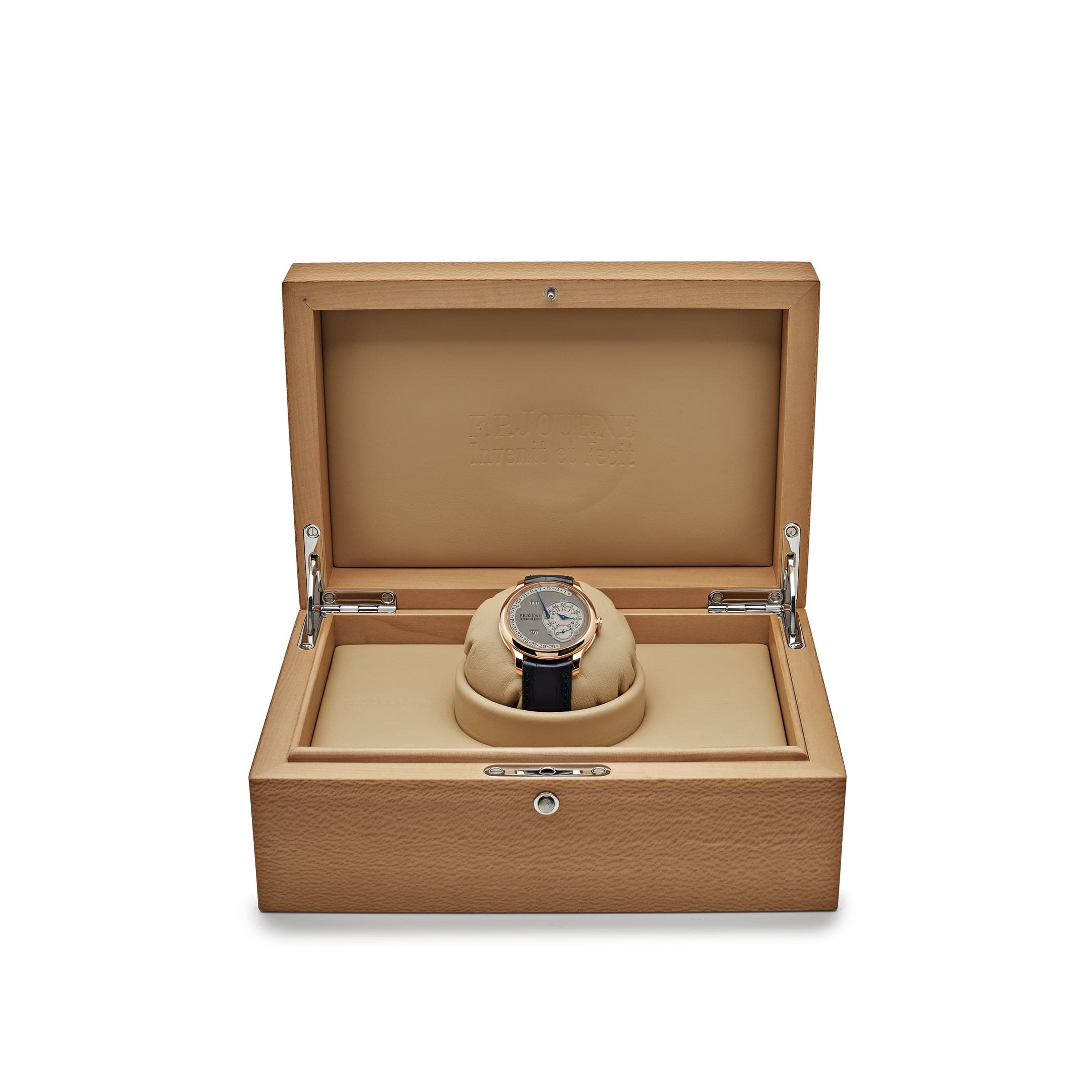 F.P.Journe Octa Calendrier Rose Gold White Gold Dial