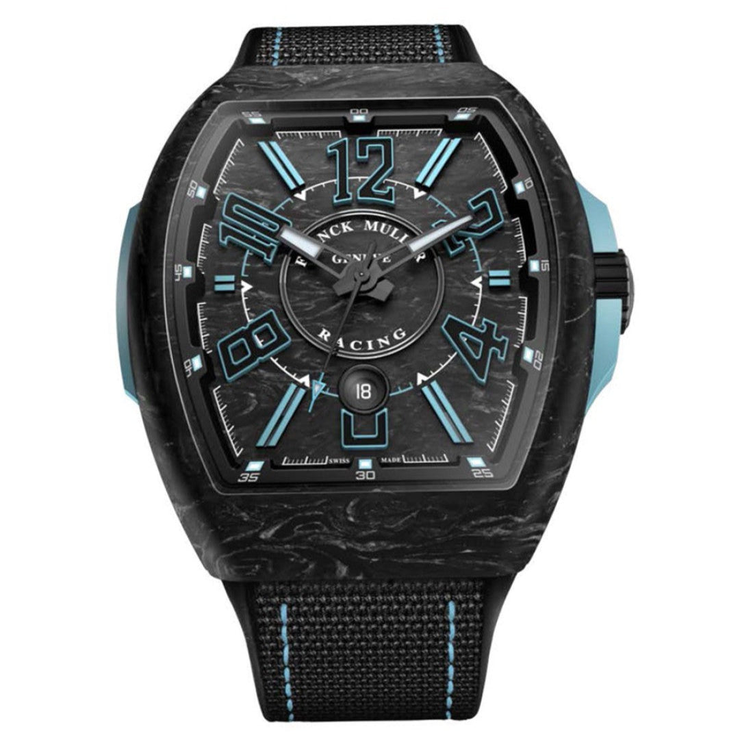 Franck Muller Vanguard Racing Krypton 2 Carbon 45MM V45SCRCGKRY2BLCBNR