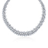 67.76 Carat Pear Shape and Oval Cut Diamonds Necklace
