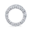 Emerald Cut Diamond Eternity Band