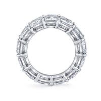 Emerald Cut Diamond Eternity Band